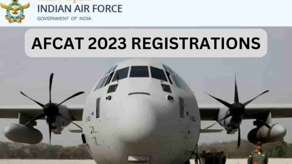 AFCAT 1 2023 Recruitment