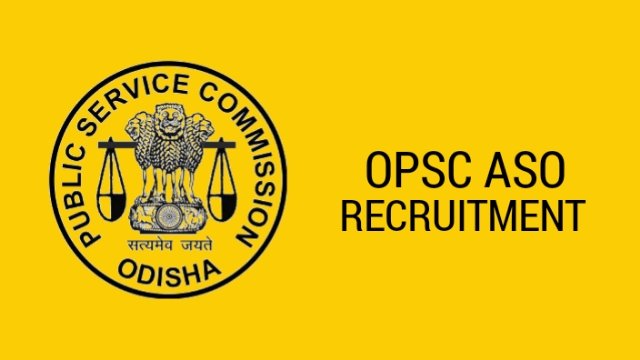 OPSC ASO Recruitment 2023