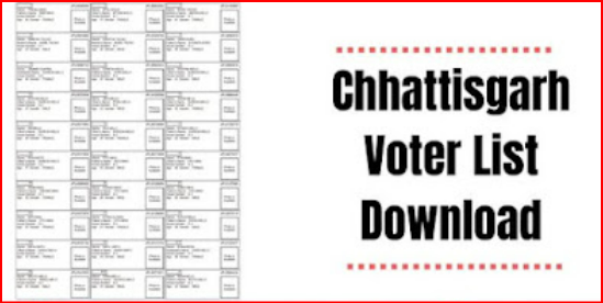 Chhattisgarh Voter List 2023