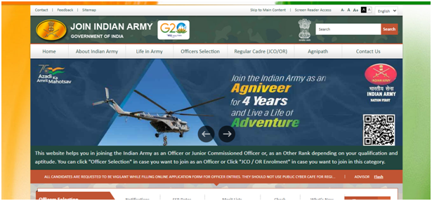 Join Indian Army Portal 2023: